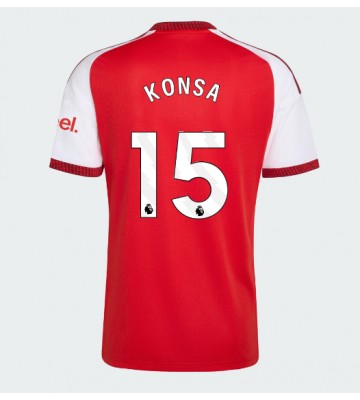 Arsenal Ezri Konsa #15 Hjemmebanetrøje 2026-27 Kortærmet